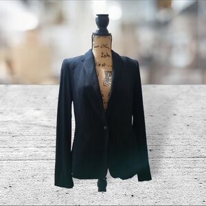 Zara basic black blazer/jacket/coat